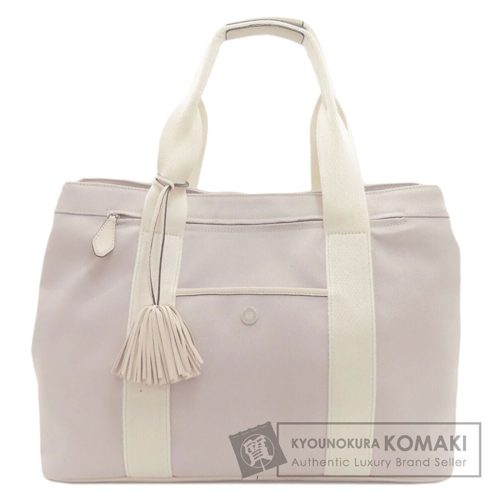 Loewe Anagram Button Tote Bag Canvas